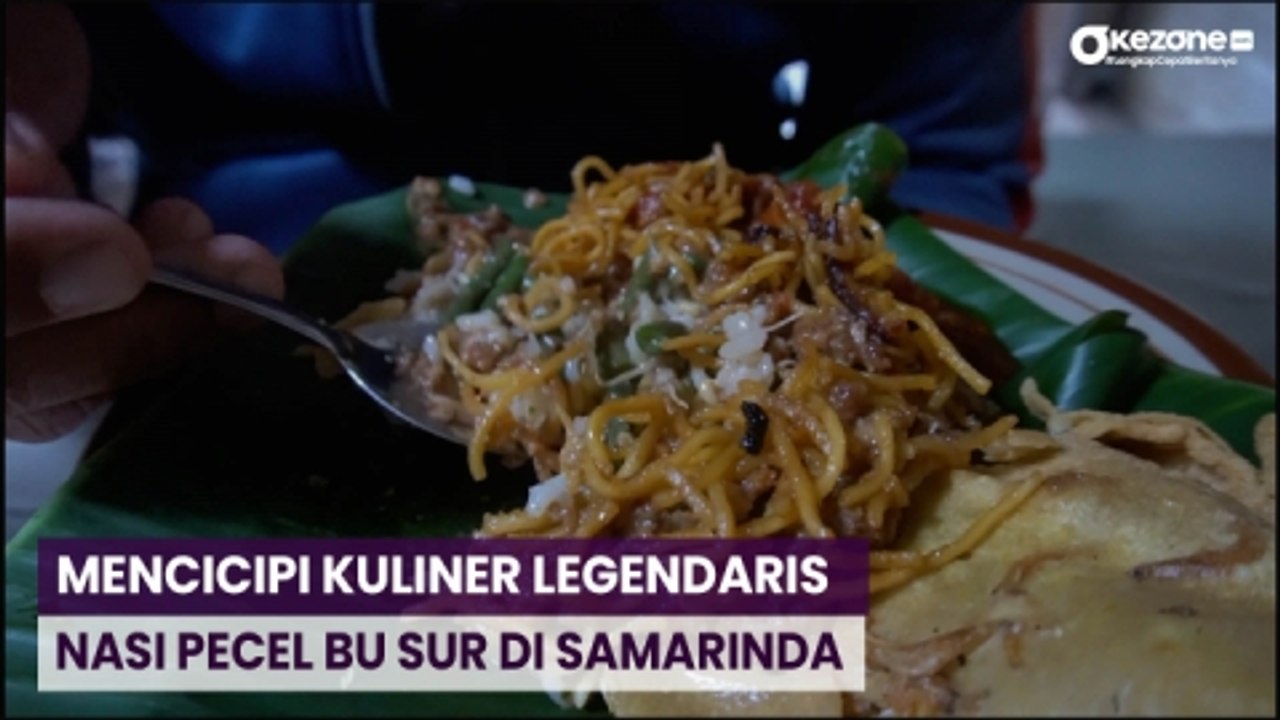 Mencicipi Kuliner Legendaris Nasi Pecel Bu Sur di Samarinda