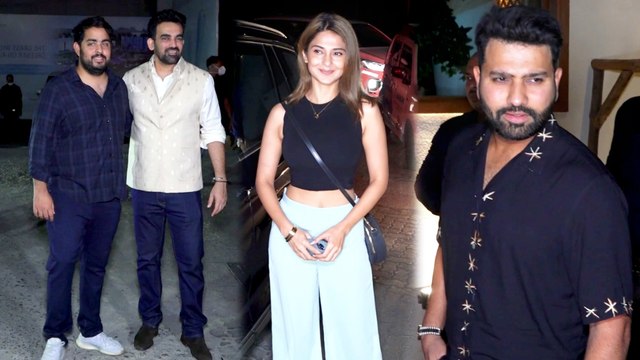 Rohit Sharma, Akash Ambani, Zaheer Khan Gather For A Party
