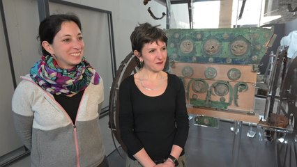 Le restauratrici: "Abbiamo visto il Carro uscire da lapilli e cinerite"