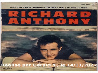 Richard Anthony_Hey baby je danse (B. Mann_Hey baby, I’m dancing)(1962)