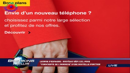 Leonor d'Espagne : Nouveau défi XXL pour  "consciente de l'honneur" d'une nouvelle fonction