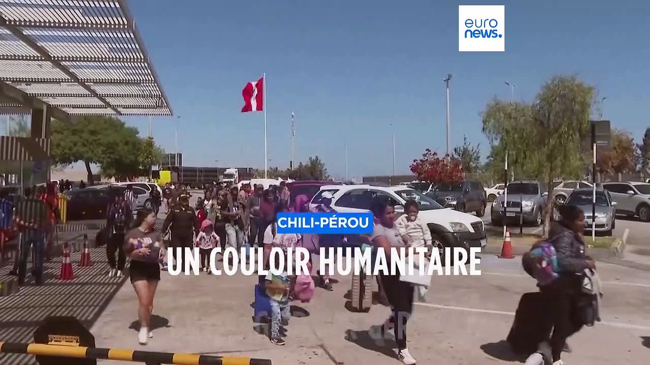 Chili-Pérou : un couloir humanitaire envisagé pour gérer la crise migratoire