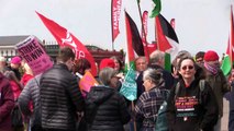 May Day Workers' Day March and Rally in Hastings, East Sussex