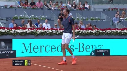 Madrid - Medvedev sans trembler