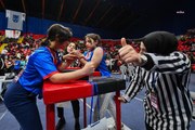 Ankara'da Türkiye Bilek Güreşi Şampiyonası ve Avrupa Şampiyonası Milli Takım Seçmeleri düzenlendi