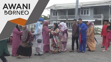 'Berlanggar Meja' tradisi unik lebaran di Igan
