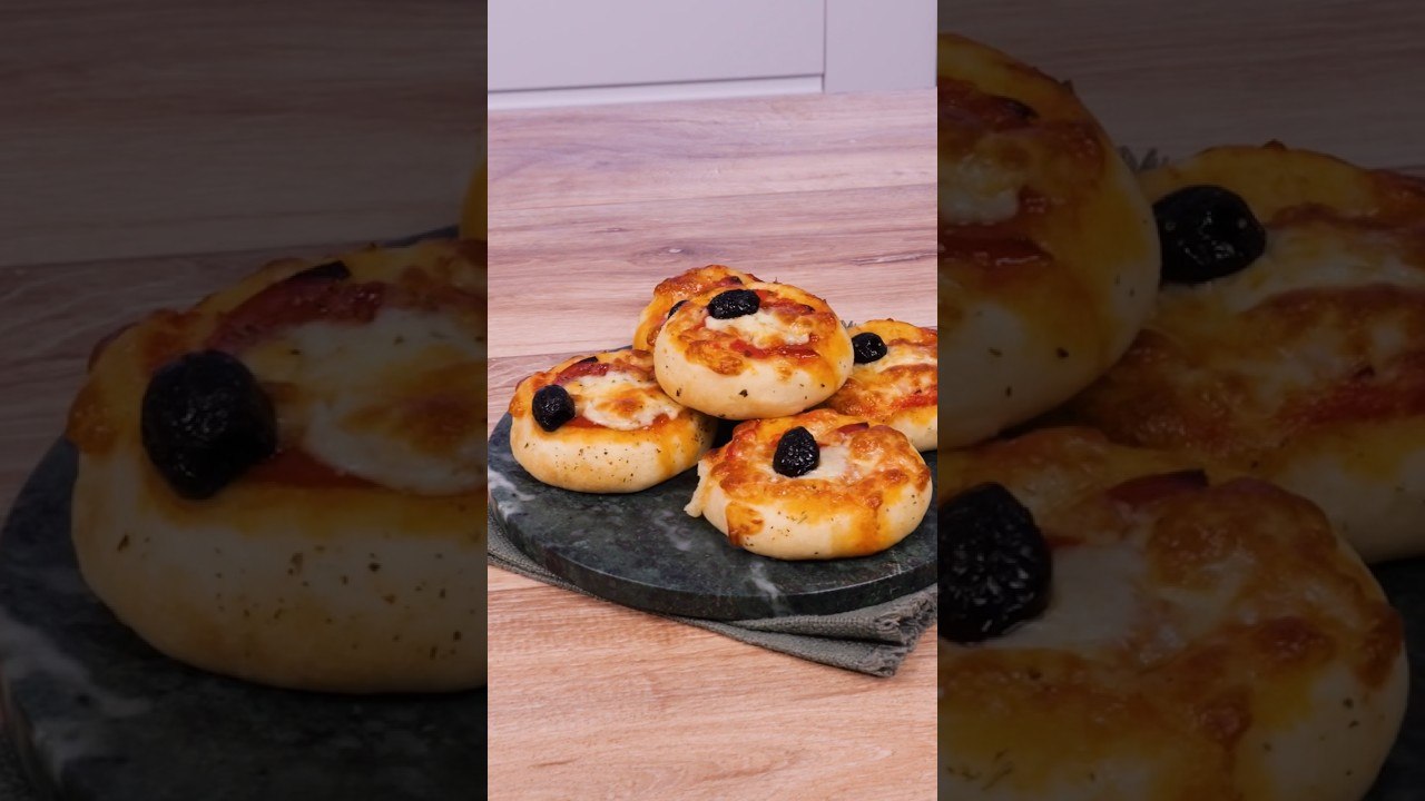 Buns façon pizza hyper moelleux