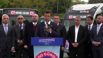 Ekrem İmamoğlu, 25 yeni Metrobüsü İstanbul'a kazandırdı, AKP'li Tevfik Göksü'ya tepki gösterdi