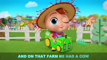 Old MacDonald Had a Farm | Little Angel Kids Songs & Nursery Rhymes