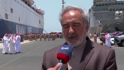 لدورها في إجلاء رعايا بينهم إيرانيون.. رئيس الوفد الإيراني في #الرياض لـ #العربية: نشكر #السعودية ونسعى لتعاون أكبر معها