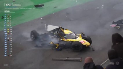 WEC 2023 6H Spa Race Van Der Zande Massive Crash