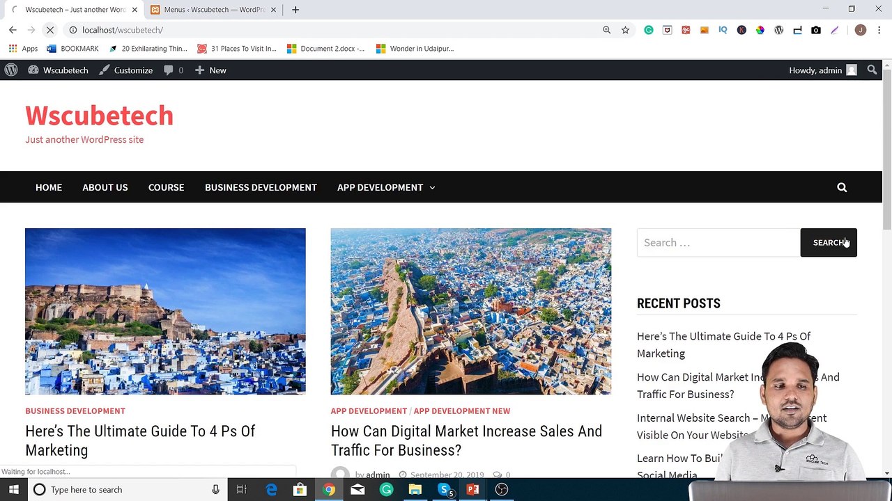 How to Create a Separate Page for Blog Posts in WordPress - WordPress Tutorial-(1080p)