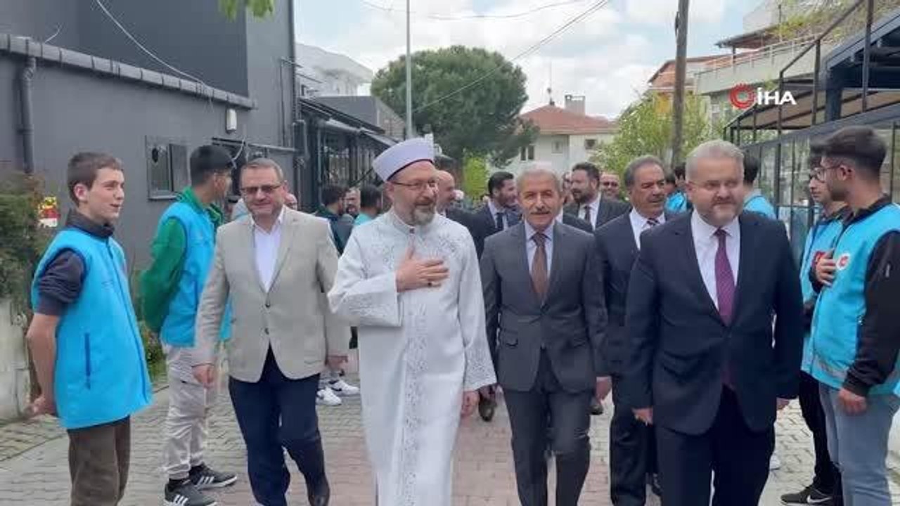 Diyanet İşleri Başkanı Erbaş: "Gençlerimizi daha iyi yetiştirmek için büyük bir gayretin içerisinde olacağız"