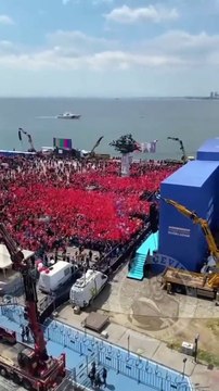 Erdoğan'ın miting yapacağı Gündoğdu Meydanı dolmadı; miting ileri saate ertelendi