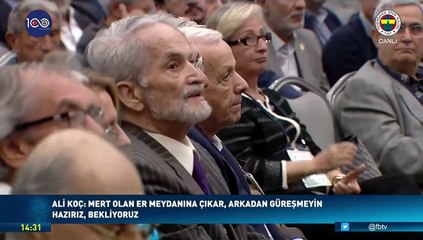 Ali Koç: Kapı kapı dolaşıp başkan aradığınızı biliyorum
