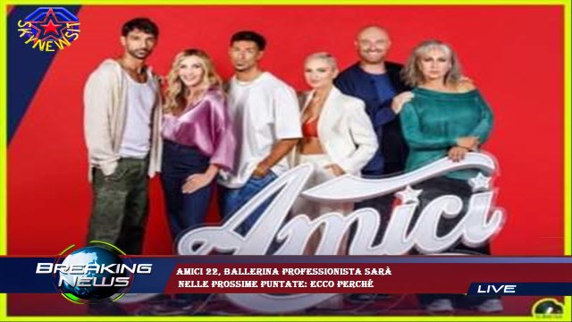 Amici 22, ballerina professionista sarà nelle prossime puntate: ecco perché