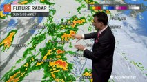 Cool, wet weather to kick off May in the Northeast