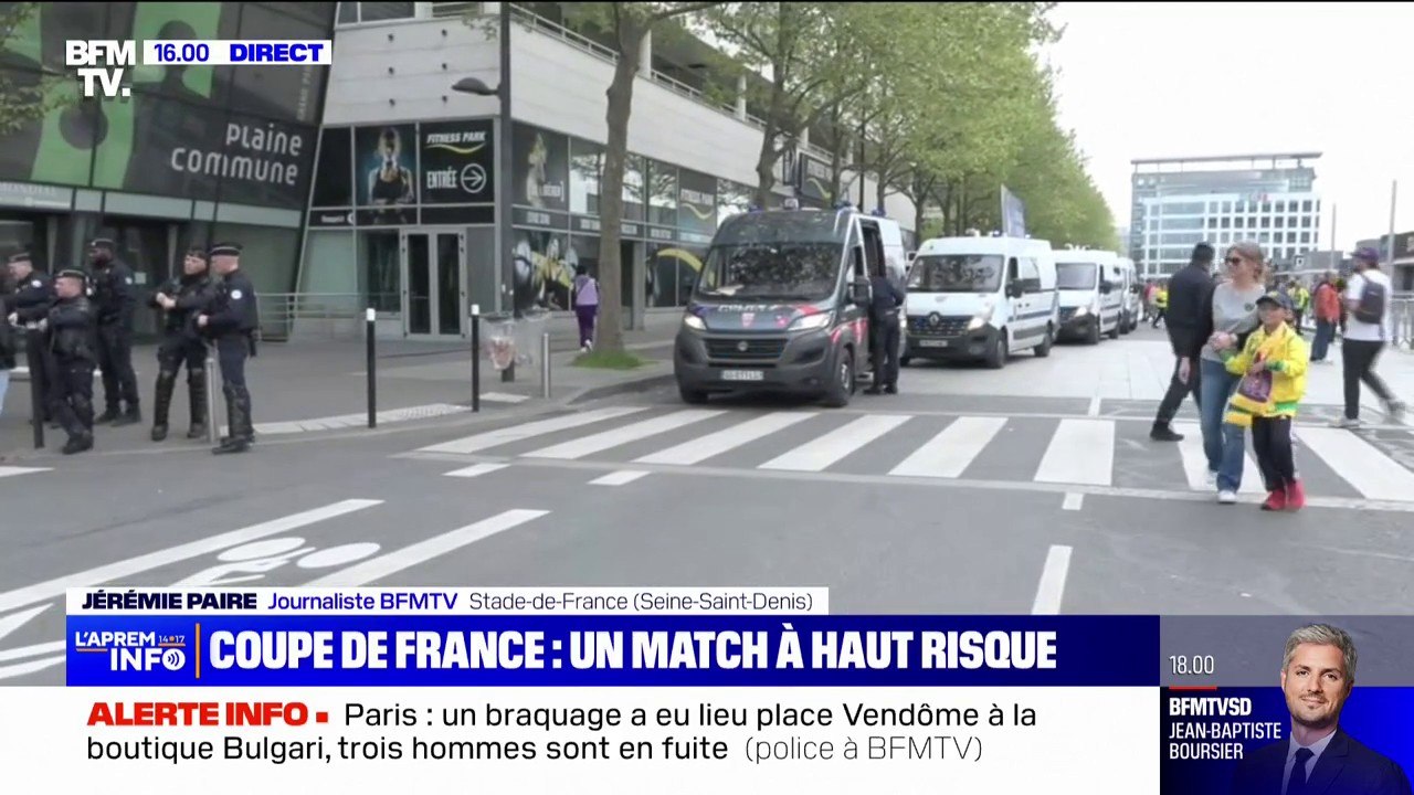 Finale de la Coupe de France: 3.000 policiers e...