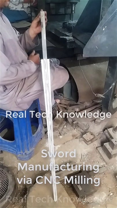 Amazing sword Design and Manufacturing #sword #cncmilling #manufacturing #CNC #pakistan