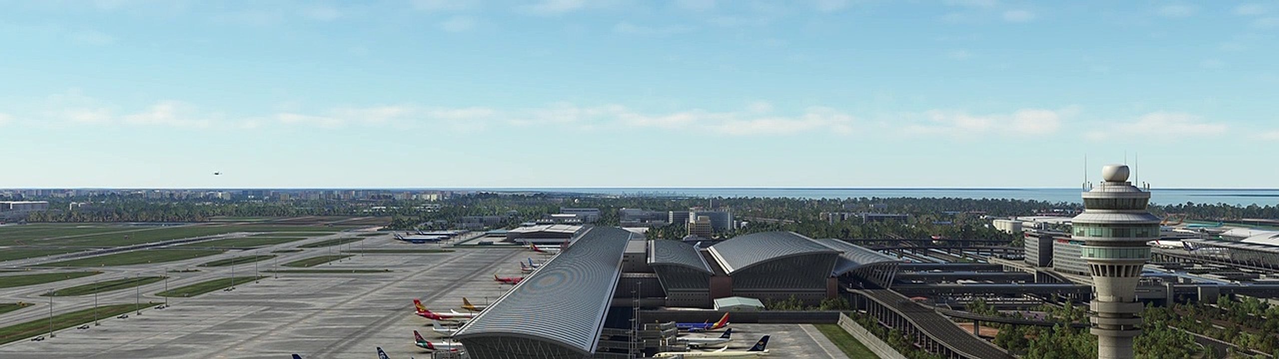 Atterrissage Christian à ZSPD