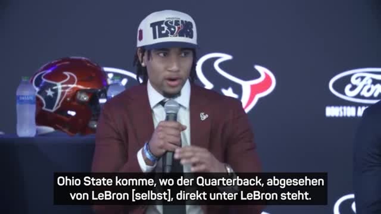 Nummer-2-pick stroud: texans wie lebron anführen