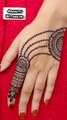Super Easy Mehndi Design Using Mosquito Coil & Fork - Simple Easy Arabic Henna Tricks For Back Hands -  Beginners Art New 2023 latest