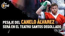 La Canelomanía en Guadalajara: Pesaje del Canelo Álvarez será en el Teatro Santos Degollado
