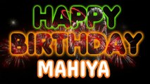 MAHIYA Happy Birthday Song – Happy Birthday MAHIYA - Happy Birthday Song - MAHIYA birthday song