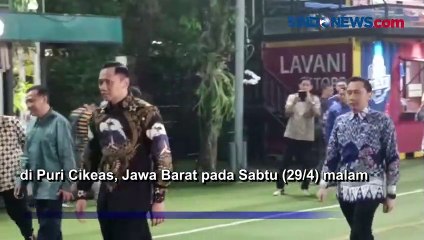 Tiba di Kediaman SBY, Airlangga Hartarto Disambut AHY dan Ibas