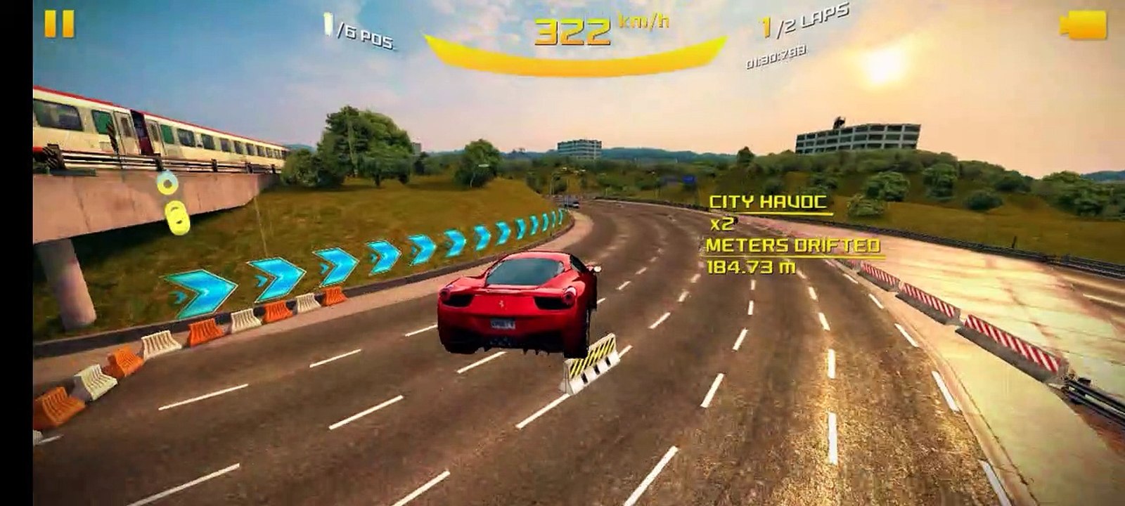 Asphalt 8 drift part 100.