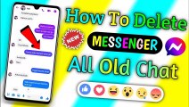 How To Delete All Chat On Messenger || ফেসবুকের সব মেসেজ ডিলিট করার উপায় || Messenger All Chat Delete