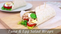 Tuna & Egg Salad Wraps - How to Make Tuna Wraps at Home