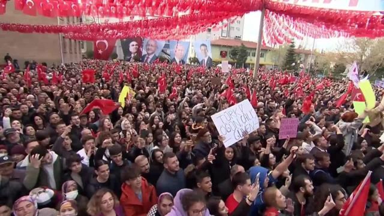CHP Genel Başkanı Kemal Kılıçdaroğlu Isparta'da Miting Yaptı