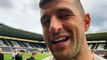 Watch: Portsmouth head coach John Mousinho's reaction to draw at Derby