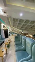 انهيار سقف مبنى إحدى القاعات بحي القيروان بالرياض