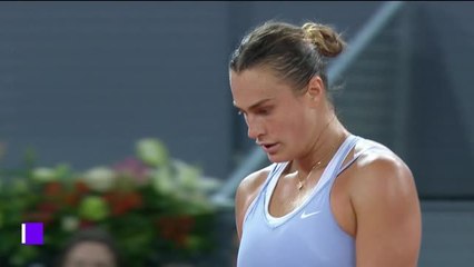 Madrid - Pas si simple pour Sabalenka