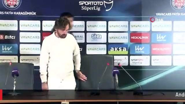 Andrea Pirlo: Sezonun en kötü maçını oynadık