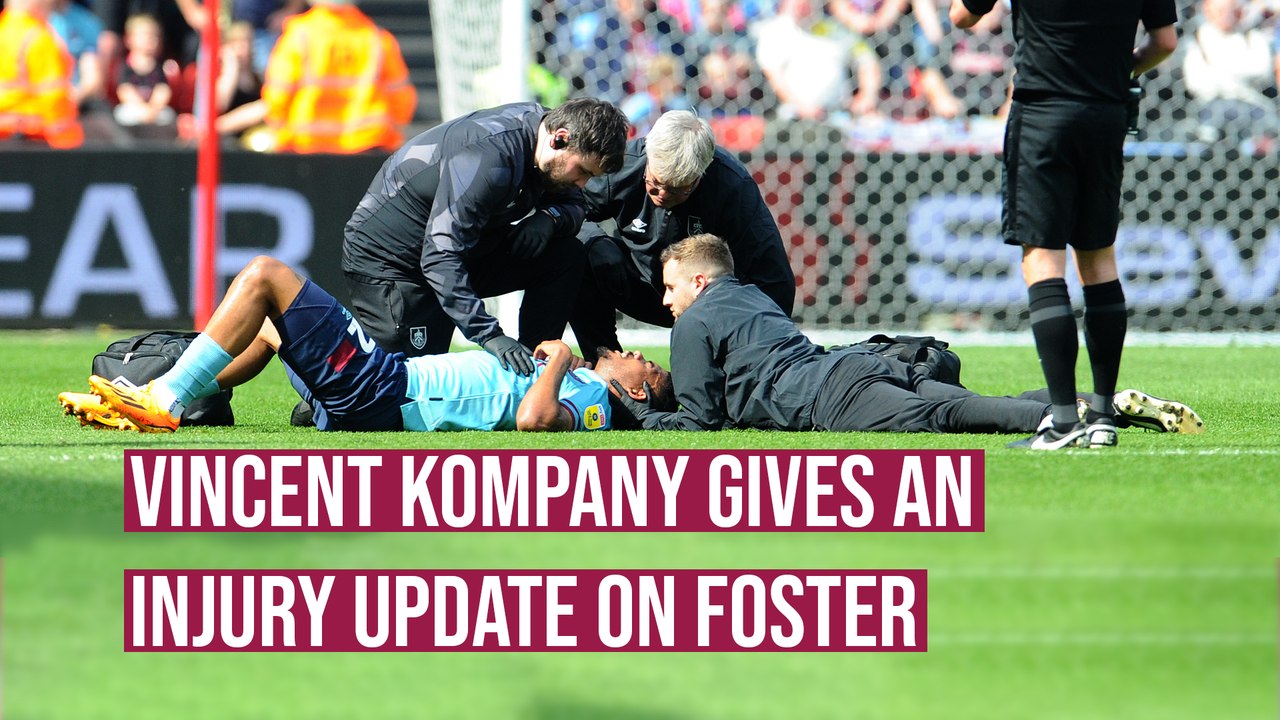 Vincent Kompany gives an injury update on Lyle Foster, Johann Berg Gudmundsson and Nathan Tella