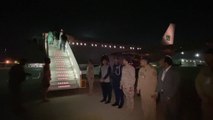 مراسل #العربية: رعايا من الجنسية الباكستانية يغادرون قاعدة الملك عبد الله الجوية إلى بلادهم بعد إجلائهم من #السودان #السعودية