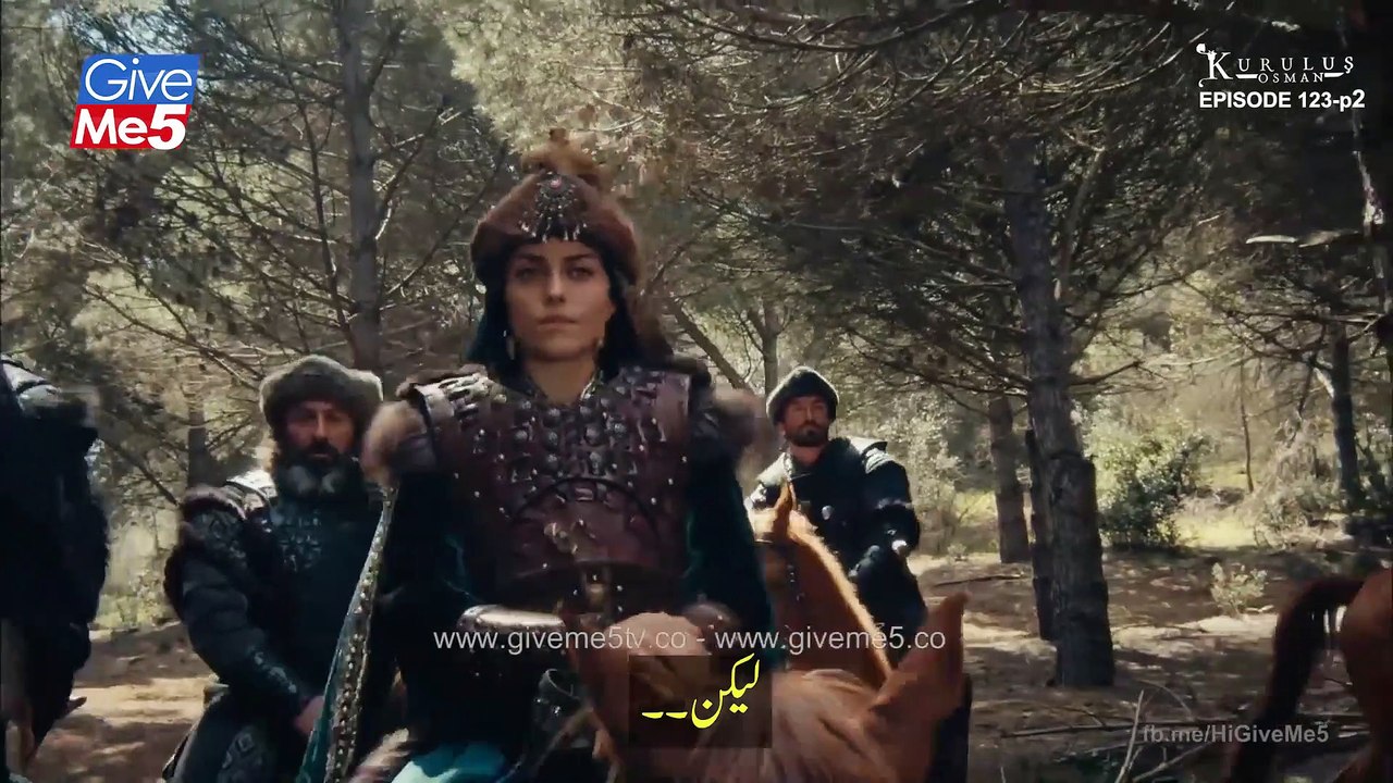 Kurulus Usman Episode 25 Season 4 Part 2/2 with Urdu Subtitles | Kurulus Osman Bolum 123