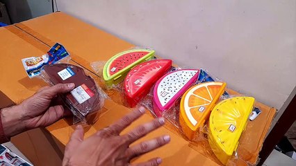 Unboxing and Review of Joyful Fruitella compass box for kids gift