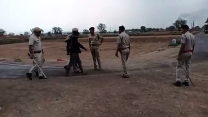 ईंट भट्टे पर की लूटपाट, पुलिस ने पकड़ा तो क्यो गिरगिड़ाया अपराधी .... देखें वीडियो ...
