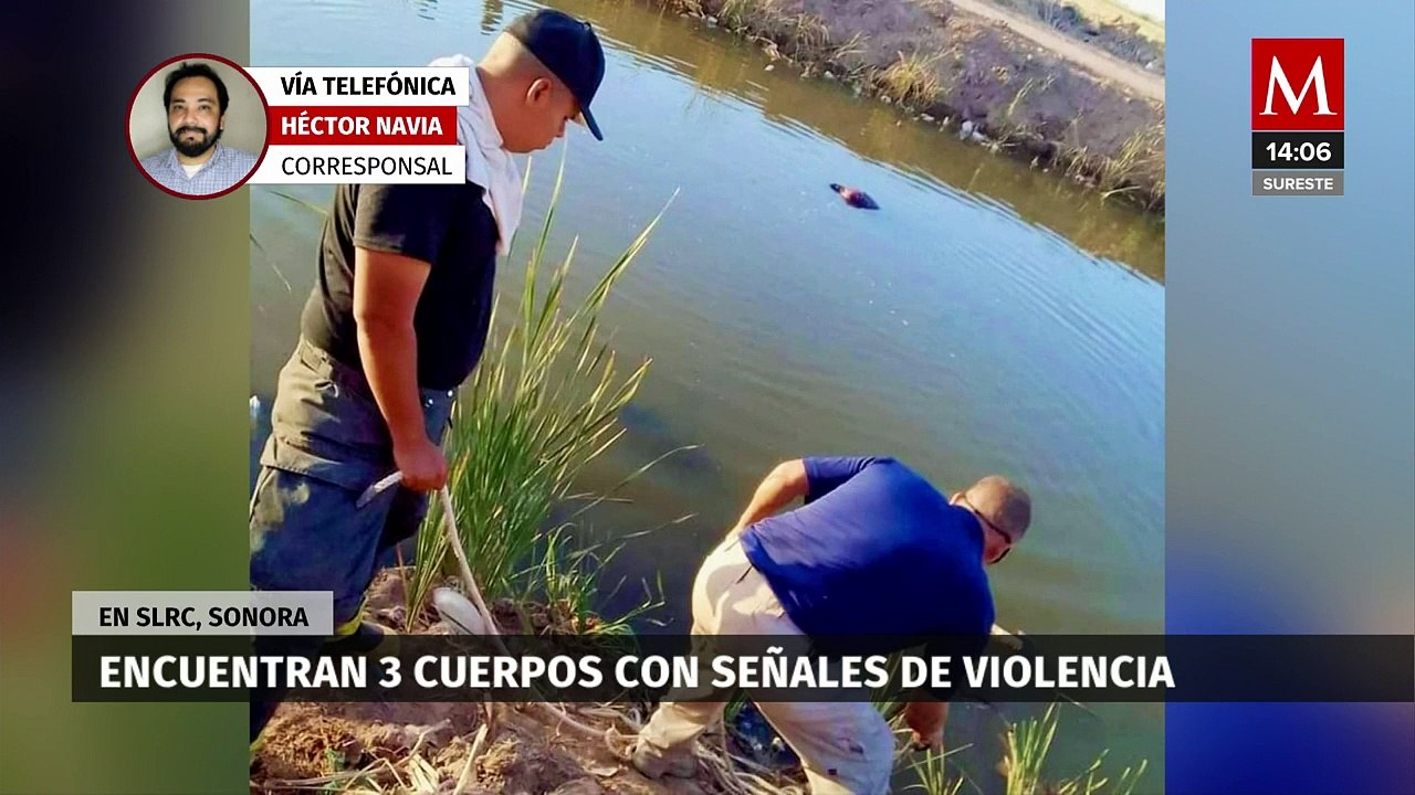 Encuentran tres cuerpos con señales de violencia en Sonora