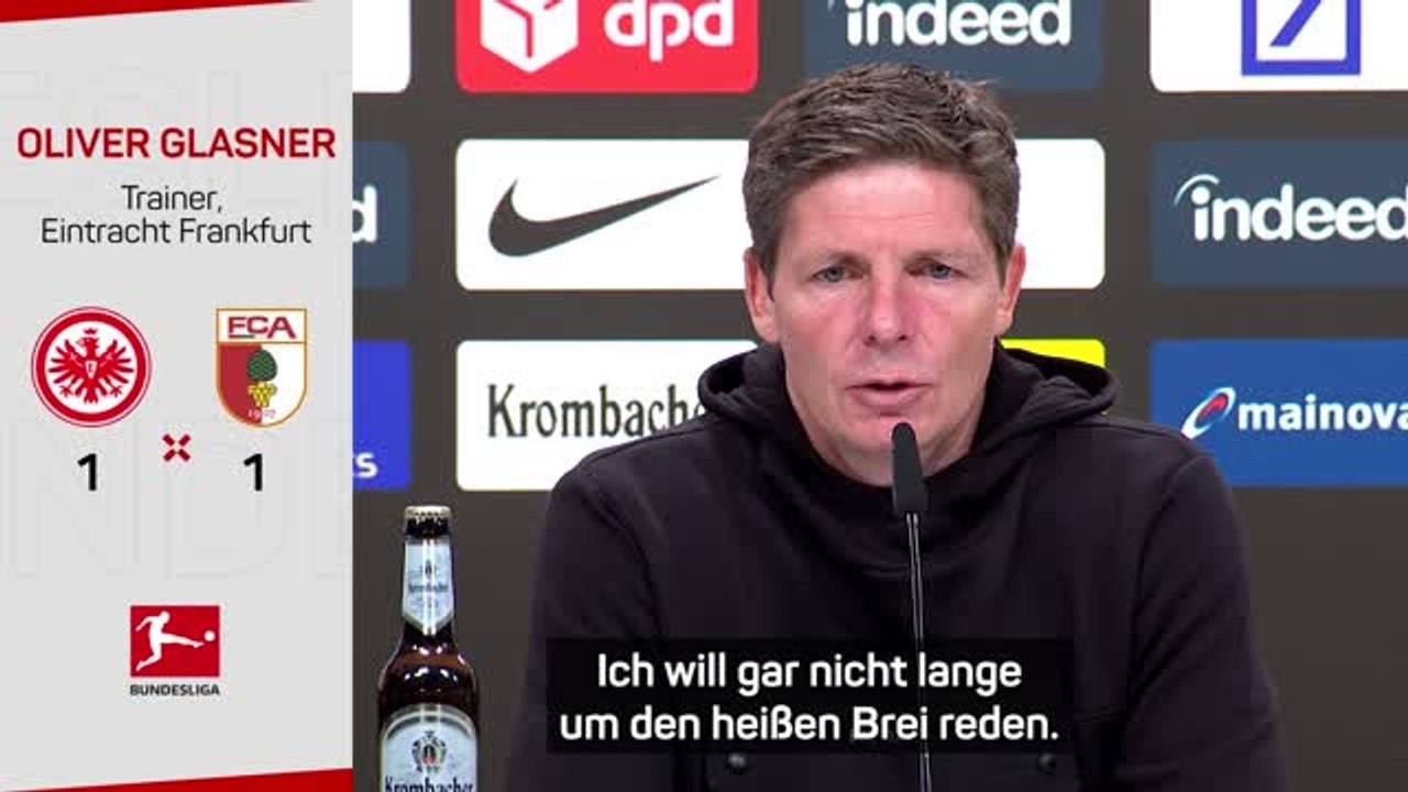 Glasner: 'Arbeiten mehr Fußball, als wir spielen'