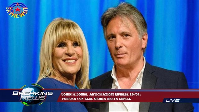 Uomini e donne, anticipazioni riprese 29/04: furiosa con Elio, Gemma resta single