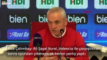 Sivasspor Teknik Direktörü Rıza Çalımbay maç sonu değerlendirmelerde bulundu