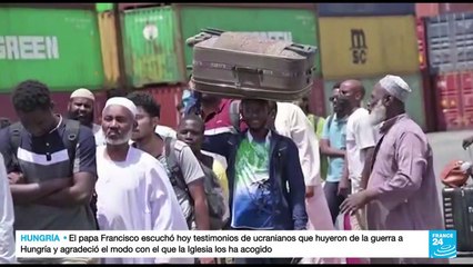 Aumenta temor por una crisis migratoria en África por el conflicto en Sudán