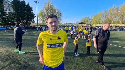 AFC Sudbury match-winner Jake Turner on sealing promotion back to Step 3 with AFC Sudbury