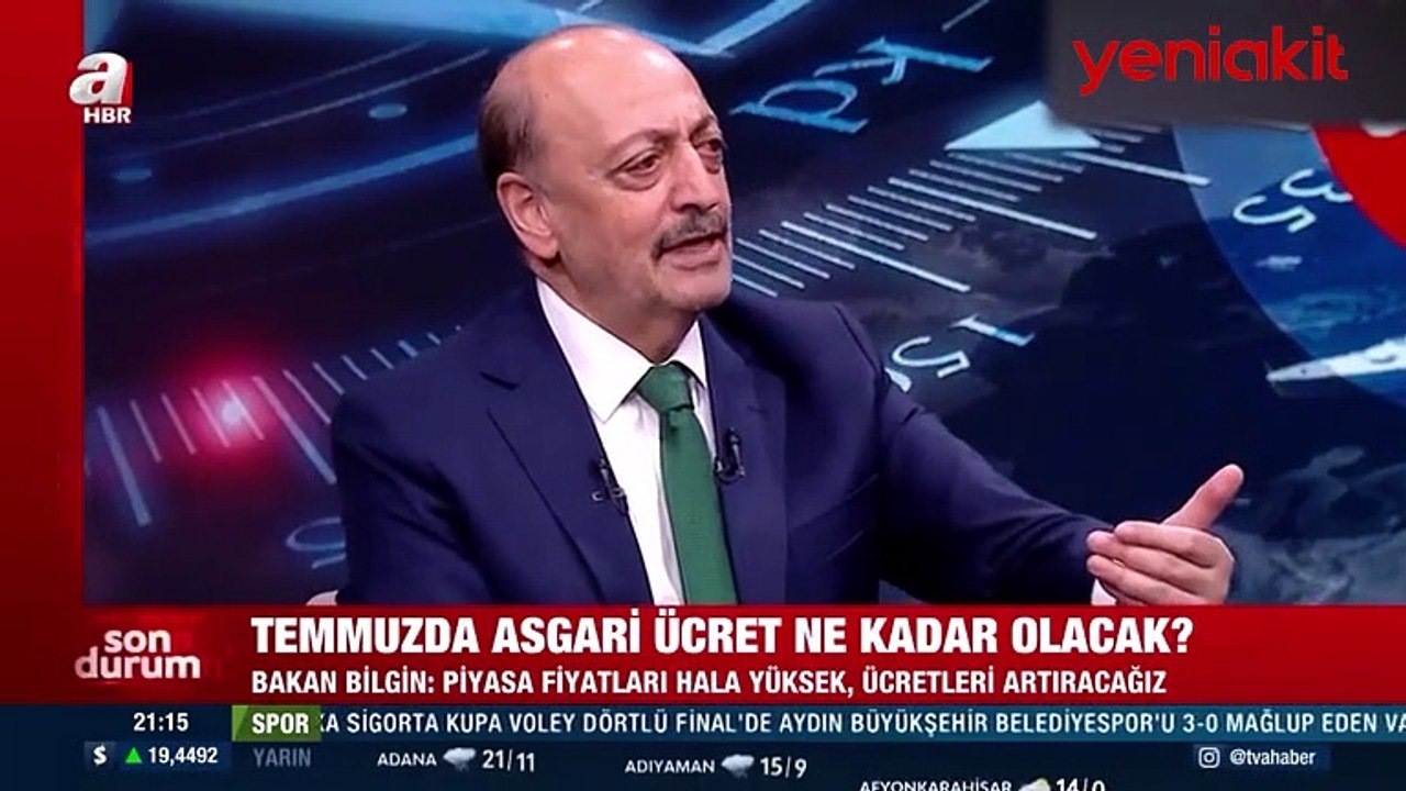 Temmuz'da asgari ücrete zam gelecek mi? Bakan Bilgin cevapladı