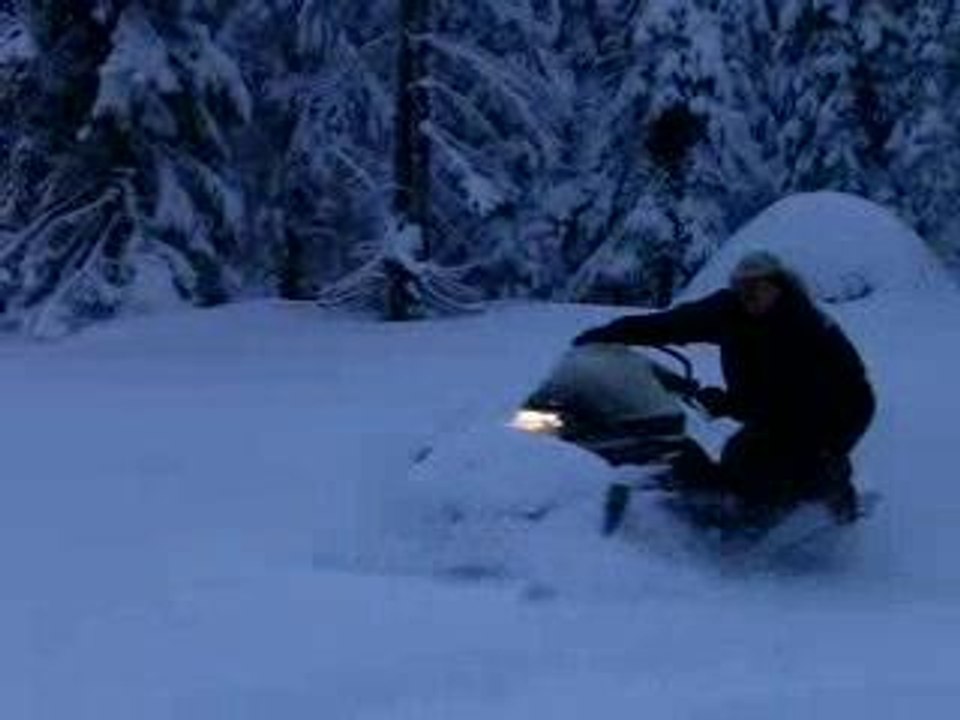 SLEDDING ON GRANITE PEAK